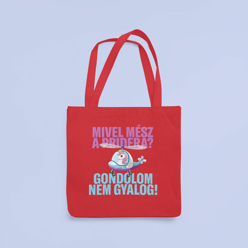 ZShowTime vászontáska - Mivel mész a Pridera?